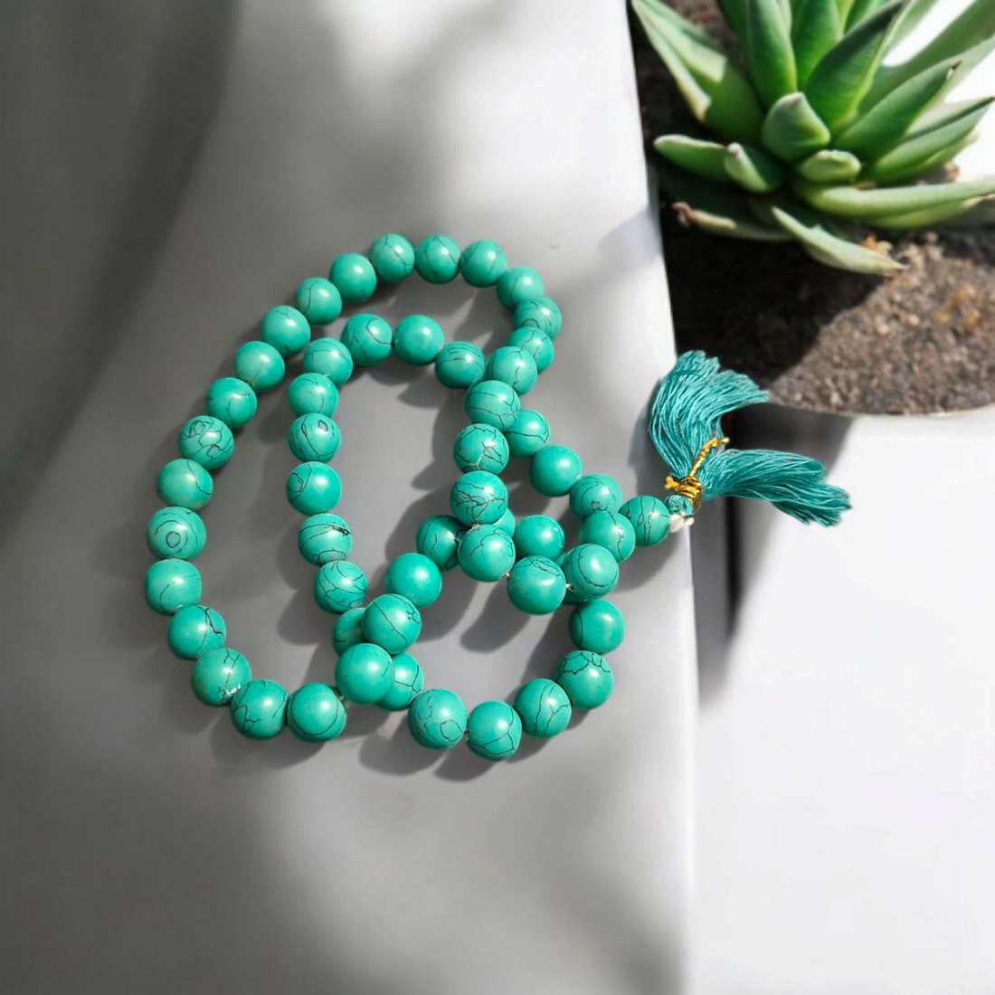 Turquoise Mala Benefits for Healing & Protection