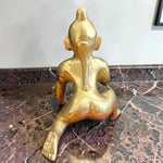 10 Inch Ashtadhatu Brass Laddu Gopal Krishna Idol for Home Temple Daily Puja Spiritual Decor