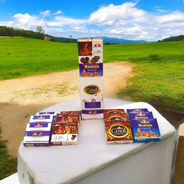 4 in 1 Dhoop Cone Set featuring X2, Kasturi, Ramlala & Cobb fragrances in eco-friendly packaging