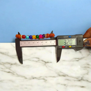 7 Chakra & Rudraksha Bracelet 8mm – Lab Certified by Malawala for Mindfulness & Protection