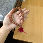 8 Mukhi Rudraksha Mala 12MM - Natural 8 Mukhi Rudraksha for Strength & Protection with Lab Certificate - Malawala