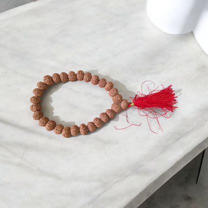 8 Mukhi Rudraksha Mala 27+1 Beads Lab Certified | Malawala
