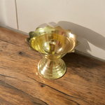 A traditional Panch Mukhi Jyot made of pure brass, featuring five oil chambers, intricately handcrafted for spiritual rituals and puja use