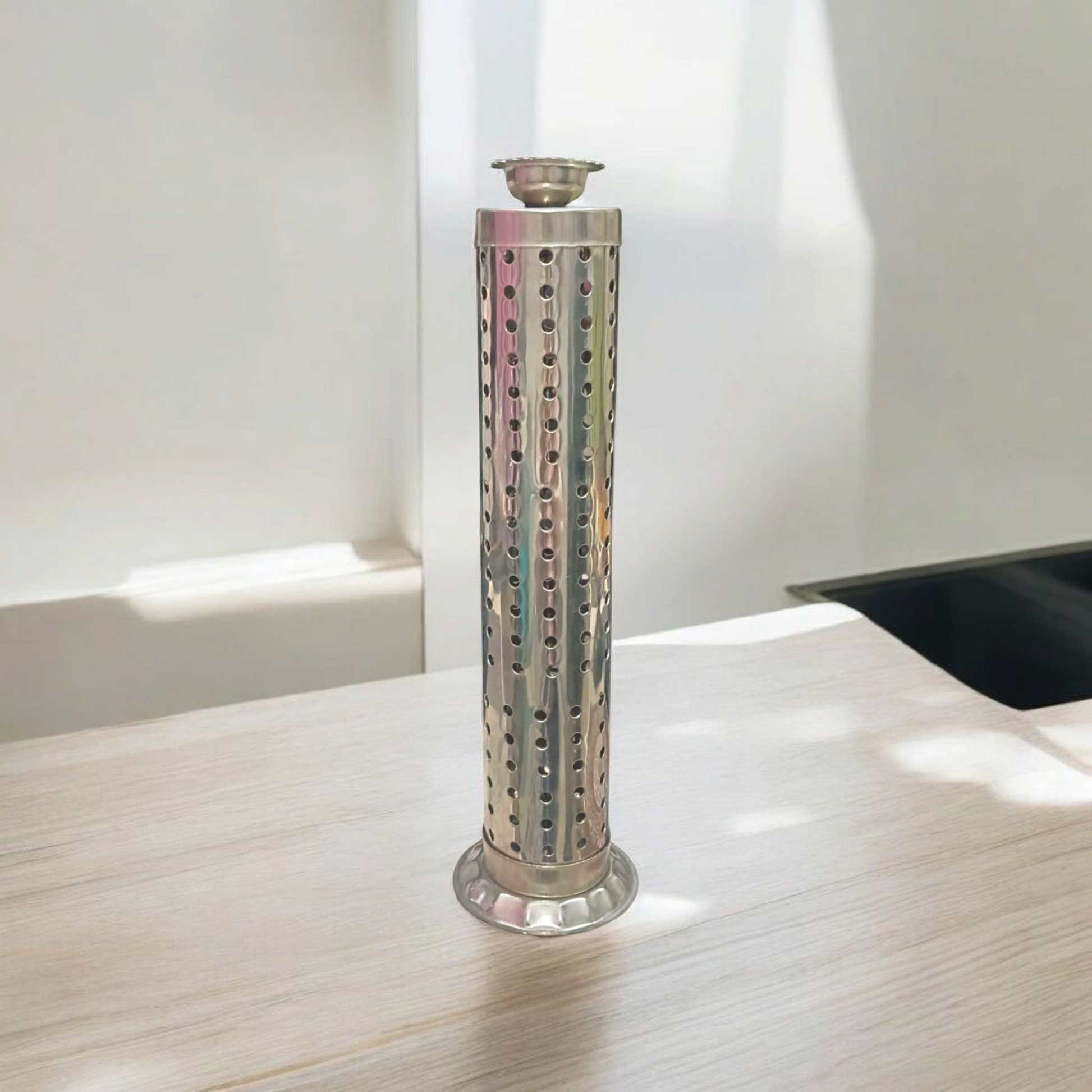 Agarbatti Stand with Ash Catcher - Incense Stick Holder with Free Pack of 10 Agarbatti - Malawala