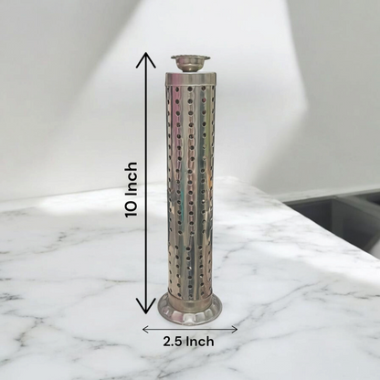 Agarbatti Stand with Ash Catcher - Incense Stick Holder with Free Pack of 10 Agarbatti - Malawala