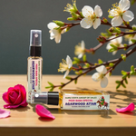 Agarwood Spray Attar 25ML bottle by MALAWALA – Peer Baba Special Alcohol-Free Fragrance, ideal for daily use, prayers, and meditation