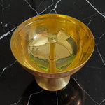 Akhand Jyot Brass Diya 250GM for Daily Puja Temple Worship Aarti Deepak