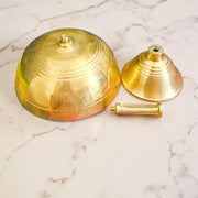 Akhand Jyot Brass Diya 250GM for Daily Puja Temple Worship Aarti Deepak