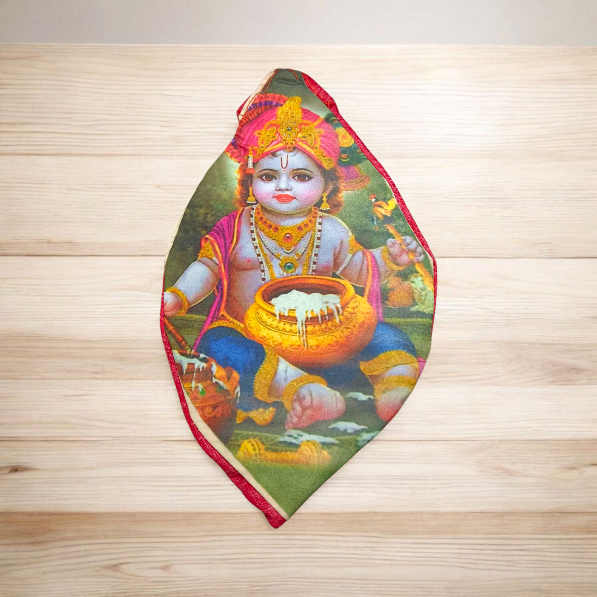 Bal Gopal Gomukhi Bag | Cotton Japa Mala Bag | Malawala