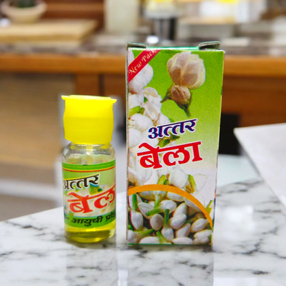 Bela Attar – 4ML | Pure Floral Fragrance for Worship & Spiritual Use – Malawala