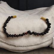 Black Gunja Bracelet - Natural Kali Gunja for Protection & Strength with Lab Certificate - Malawala