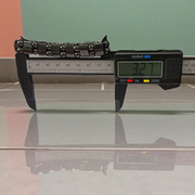 Black Magnetic Therapy Bracelet with sleek finish and modern link design, lab certified for weight loss and BP control benefits