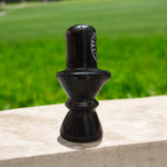 Black Marble Stone Shivling For Pooja | By Malawala