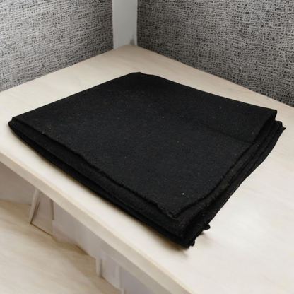 Black Pooja Aasan | Black Prayer Mat for Sadhna | Malawala