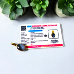 Black Sulemani Hakik Pendant - Natural Black Agate for Protection & Grounding with Lab Certificate - Malawala