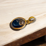 Black Sulemani Hakik Pendant - Natural Black Agate for Protection & Grounding with Lab Certificate - Malawala