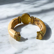 Blue Hakik (Agate) Bracelet – Antique Style, 8mm Beads, Lab Certified Gemstone Jewelry by MalaWala