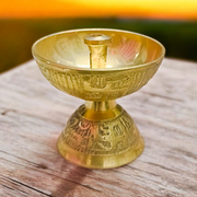 Brass Akhand Jyot Small Malawala