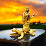 Brass Ganga Mata Murti | Ganga Ji Statue | Malawala 