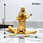 Brass Ganga Mata Murti | Ganga Ji Statue | Malawala 