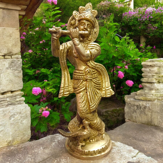 Brass Krishan Ji Murti | Thakur Ji Murti | Malawala |
