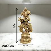 Brass Krishna Ji | Krishna Idol | Malawala