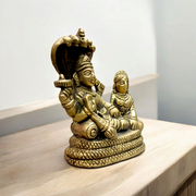 Brass Laxmi Narayan | Vishnu Ji Brass Idol | Malawala