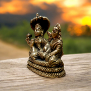 Brass Laxmi Narayan | Vishnu Ji Brass Idol | Malawala