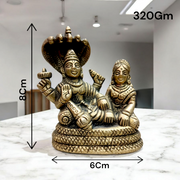 Brass Laxmi Narayan | Vishnu Ji Brass Idol | Malawala