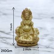 Brass Lord Kubera Statue | Lord Kuber Idol In Brass | Kuber – Makes You Rich | Malawala