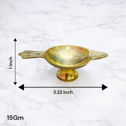Brass Oil Lamp | Brass Jyot For Pooja | Malawala