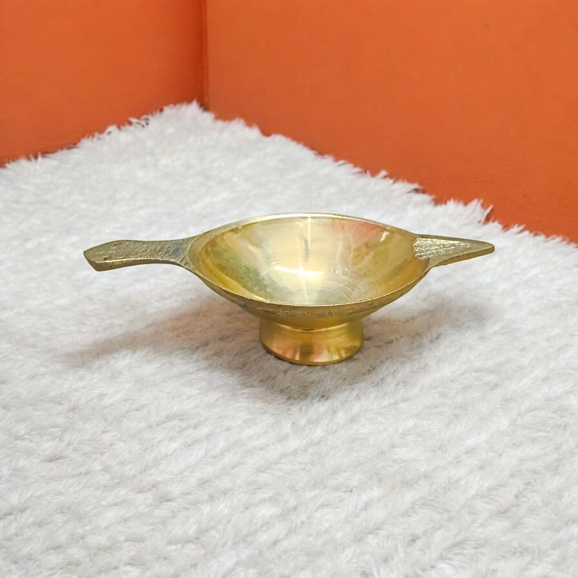 Brass Oil Lamp | Brass Jyot For Pooja | Malawala