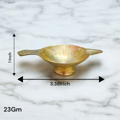 Brass Oil Lamp | Brass Jyot For Pooja | Malawala