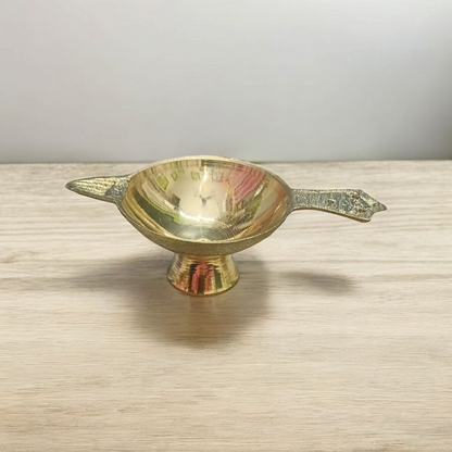 Brass Oil Lamp | Brass Jyot For Pooja | Malawala
