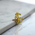 Brass Om Tilak Stamp – Forehead Thappa with Sacred ॐ Symbol for Puja and Meditation