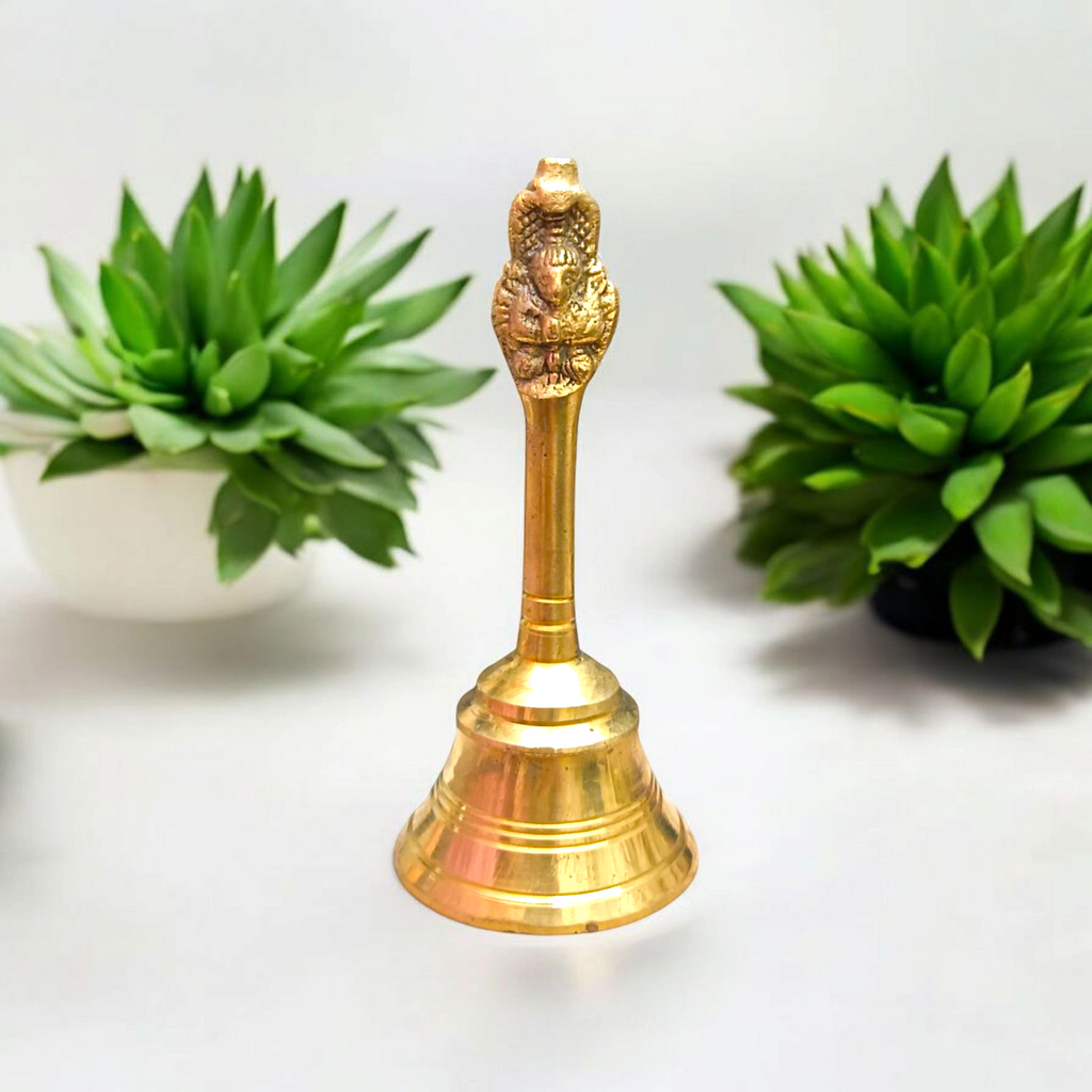 Brass Pooja Bell – Perfect for Temple Rituals – Malawala