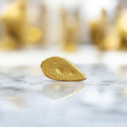 Brass Prabhu Tilak Stamp with engraved design for applying forehead tilak, ideal for daily religious use