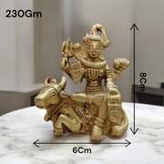 Brass Shiv Ji with Nandi | Brass Shiv Idol | Malawala