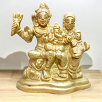 Brass Shiv Parivar | Shiv Parvati Ganesh Idol | Malawala