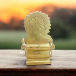 Brass Surya Dev with Rath | Surya Dev Brass Murti | Malawala