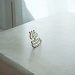 Brass Trishul Tripund Tilak Stamp – Forehead Tilak Sancha for Lord Shiva Devotees