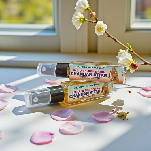 Chandan Spray Attar | Set of 2 | 25ML | Natural Fragrance for Shiv Ji Pooja
