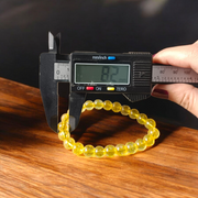 Citrine Bracelet – Diamond Cut Citrine Stone Bracelet for Men & Women | 8mm Beads – Lab Certified – Malawala