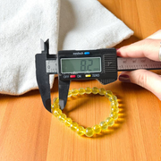 Citrine Bracelet – Diamond Cut Citrine Stone Bracelet for Men & Women | 8mm Beads – Lab Certified – Malawala