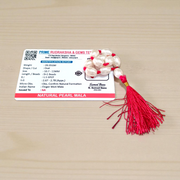 Close-up of MALAWALA Natural Pearl Finger Mala with 9+1 round 10–11mm pearls, ideal for meditation, japa, and daily spiritual use