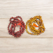 Combo Of Red Sandalwood Mala And White Sandalwood Mala | Lab Certified | Malawala