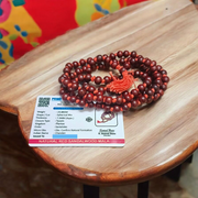 Combo Of Red Sandalwood Mala And White Sandalwood Mala | Lab Certified | Malawala