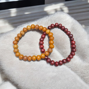 Combo Of White Sandalwood Bracelet And Red Sandalwood Bracelet | Lab Certified | Malawala