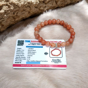 Combo Original Hessonite Garnet Mala – 8mm Gomed Mala and Hessonite Bracelet – Rahu Ka Bracelet – Lab Certified – Malawala
