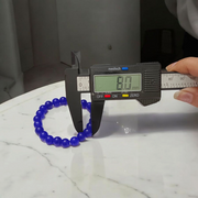 Combo of Blue Hakik Mala & Blue Tourmaline Bracelet | Lab Certified - Malawala